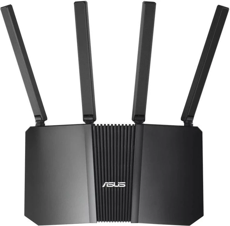 Router Asus RT-BE59, WiFi 7, 4 bërthama, 5 porta RJ45, i zi