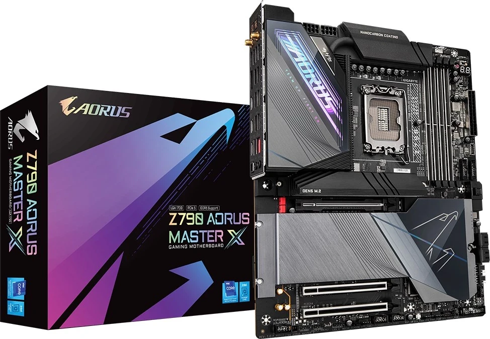 Pllakë amë Gigabyte Z790 AORUS MASTER X, mbështet Intel 13th Gen