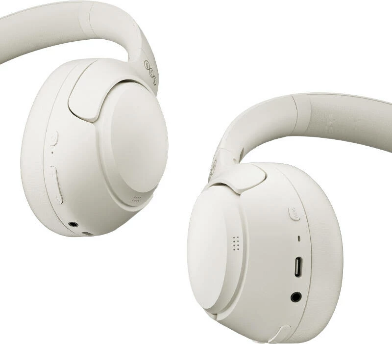 Kufje wireless QCY H3, ANC, të bardha
