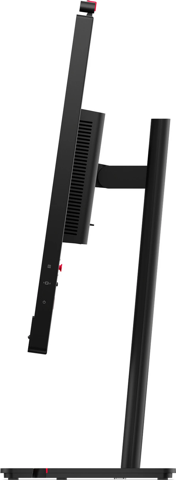 Monitor Lenovo ThinkVision T24-4v, 23.8", Full HD, kamerë+mikrofon+altoparlantë, USB hub, Eclipse Black