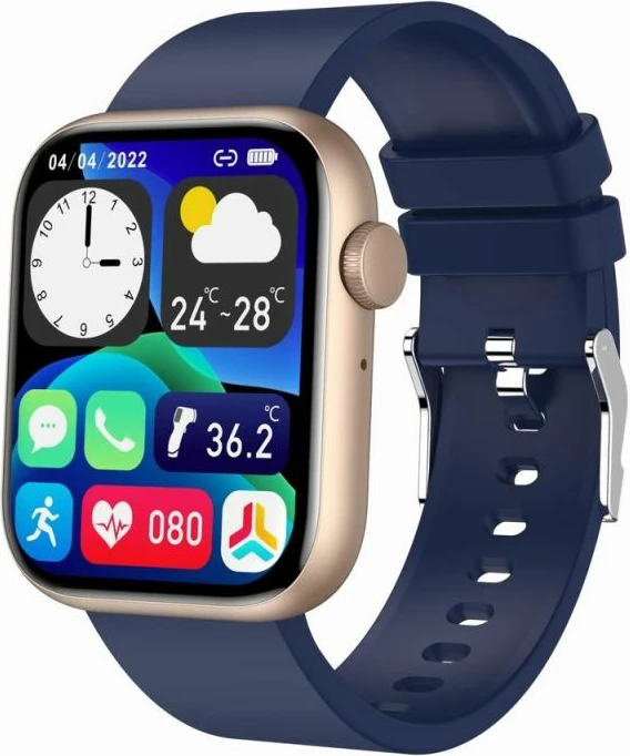 Smartwatch për femra Gravity, e zezë