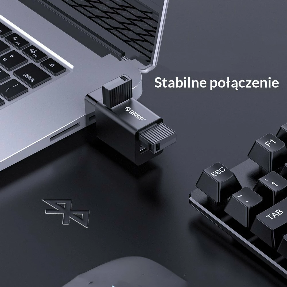 Hub USB Orico MINI-U32-BK-BP 3x USB-A 3.0, i zi