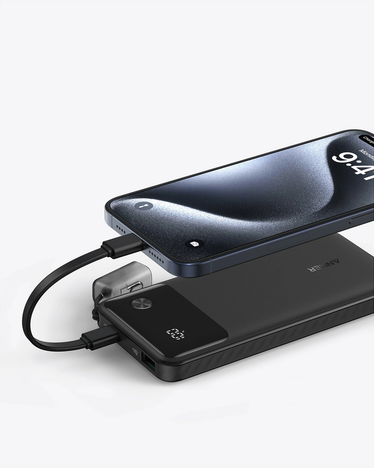 Power bank Anker A1388G11, 10000 mAh, 22.5 W, Ngjyrë e zezë