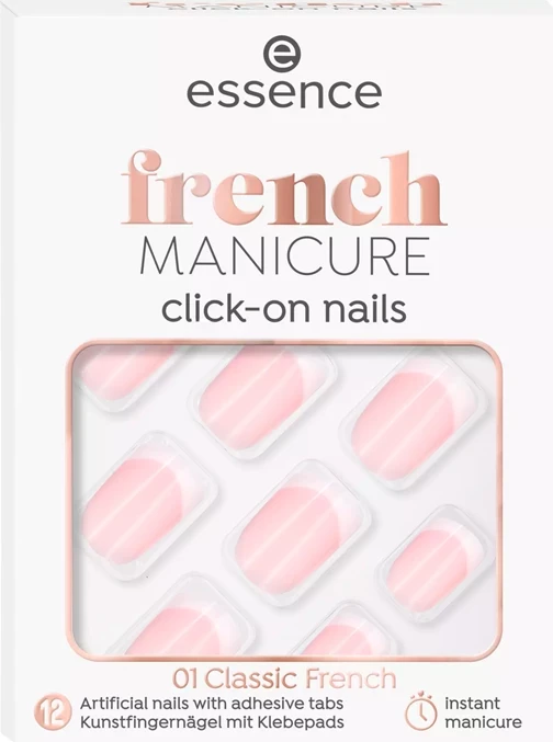 Thonj vetëngjitës Essence French Manicure , 01