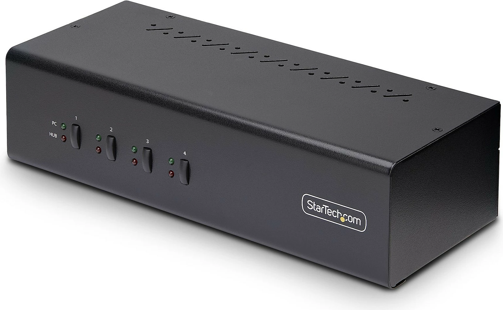 Switch KVM DisplayPort StarTech 4-Port, Dual Monitor, 4K 60Hz, USB 5Gbps, i zi