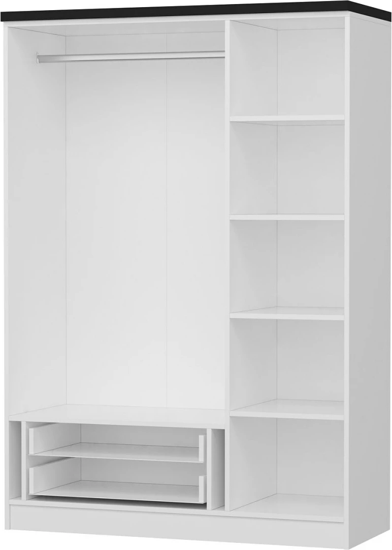 Dollap Skye Decor, ngjyrë e bardhë, 2247