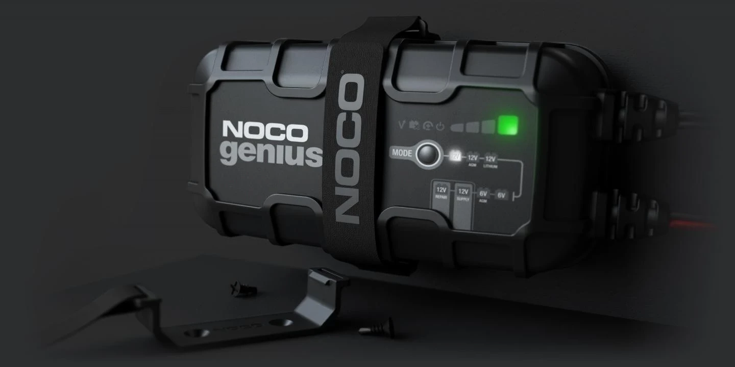 Karikues baterie NOCO GENIUS10 EU, 10A për bateri 6V/12V me funksion mirëmbajtjeje dhe desulfurimi