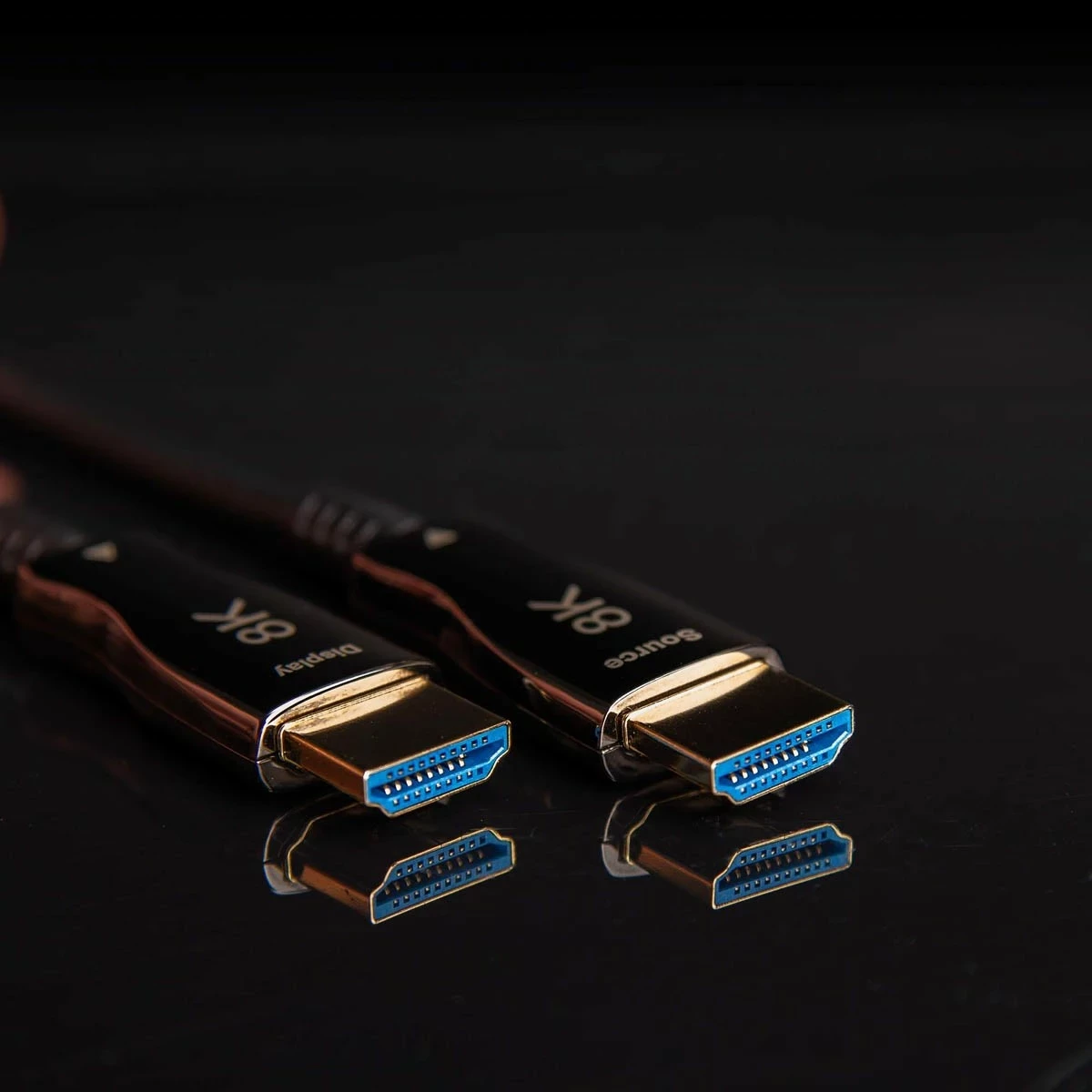 Kabllo HDMI Claroc 2.1 Ultra High Speed AOC 100m, 8K/4K@120Hz, e zezë
