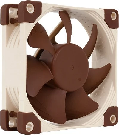 Ventilator për kasë kompjuteri Noctua NF-A8 ULN, 8 cm, Bezhë dhe Kafe