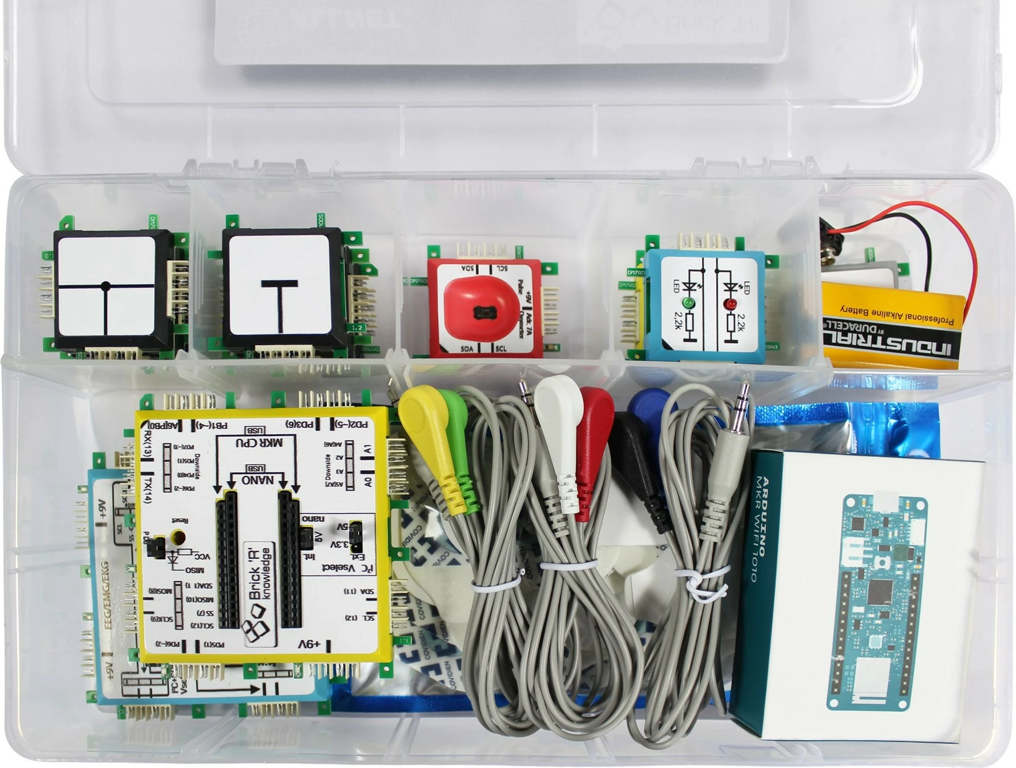 Set biofeedback ALLNET BrickRknowledge, ndërkombëtar