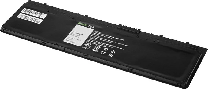 Bateri laptop Green Cell për Dell Latitude E7240/E7250, 2600mAh, 11.4V, Li-Ion, e zezë