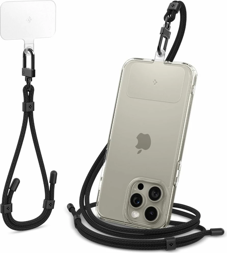 Set rripash universal Spigen, Crossbody & Wrist Strap, ConTag Pad, i zi