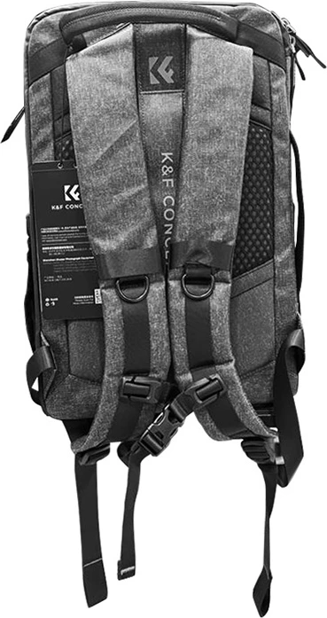Çantë shpine K&F Concept Alpha 25L për pajisje fotografike, Gri