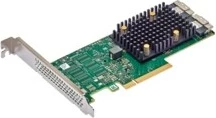 Kartë ndërfaqe Broadcom HBA 9500-16i për kompjuter, gri