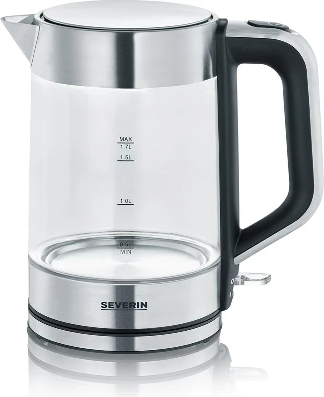 Ibrik elektrik Severin WK 3420, 1.7 L, 2200 W, Transparent