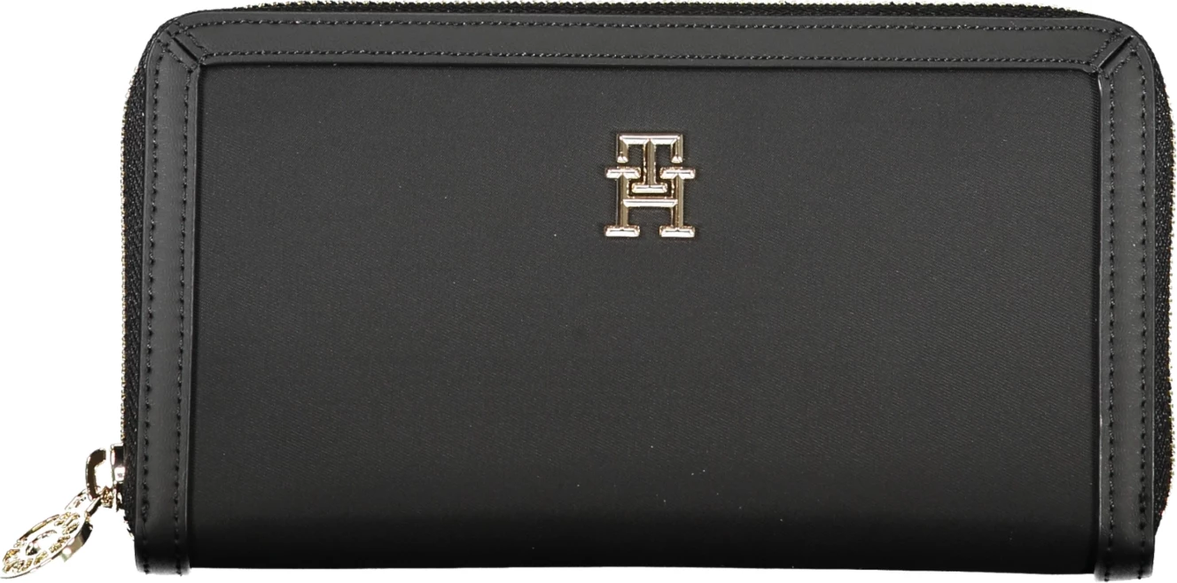 Portofol për femra TOMMY HILFIGER, të zezë