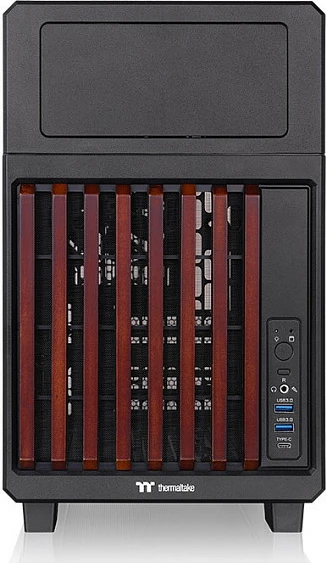 Kasë Thermaltake TR200 WS, USB-C, 2x2.5" + 2x3.5", e zezë