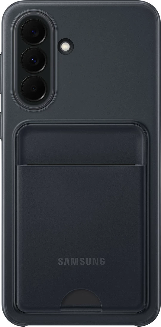 Mbështjellës Samsung Card Slot Case, për Galaxy A37 5G, xhep kartelash, i zi
