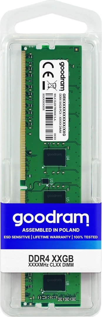 RAM memorie Goodram, 16GB DDR4, 3200MHz