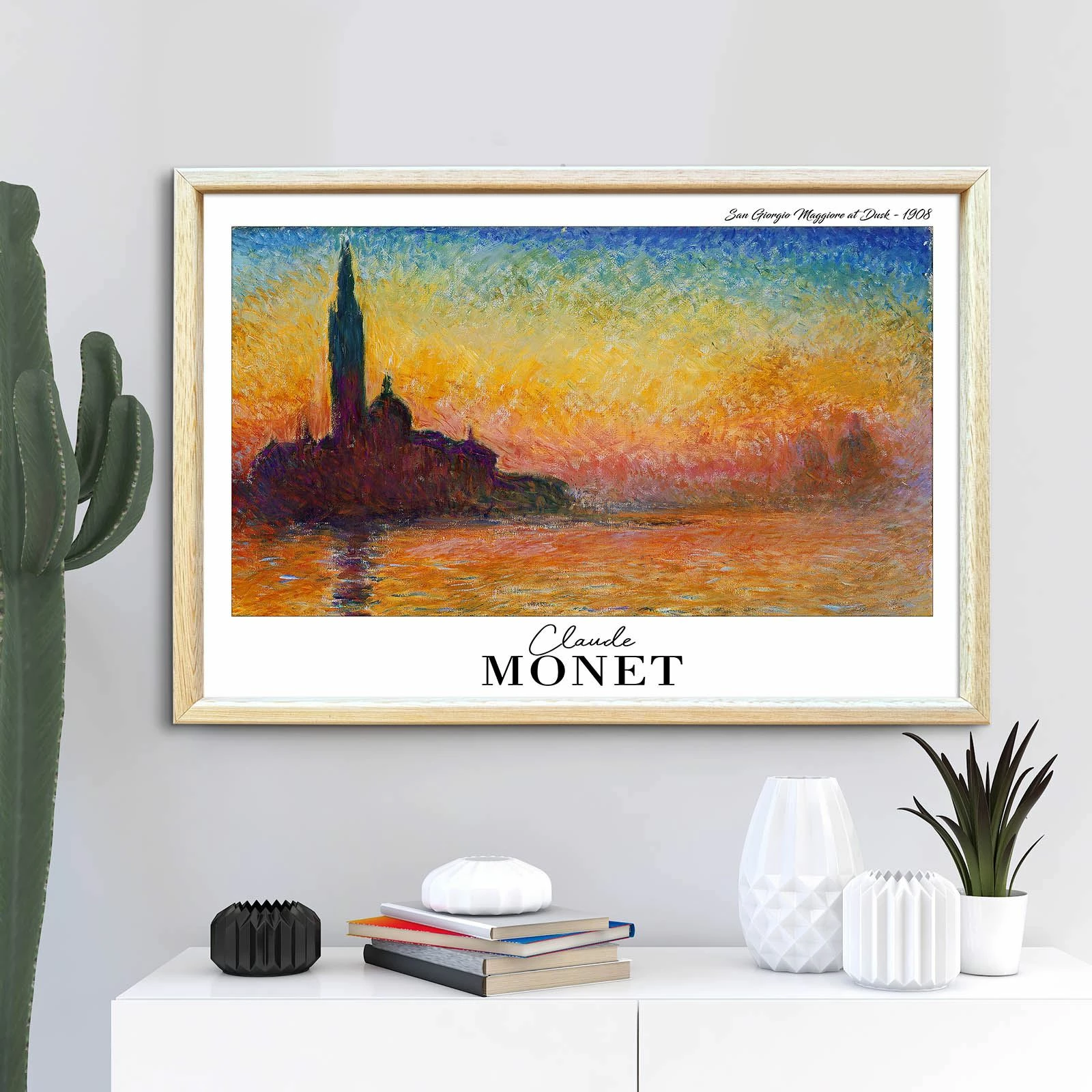 Pikturë dekorative me kornizë, Wallity, 4262AHSMONET-020