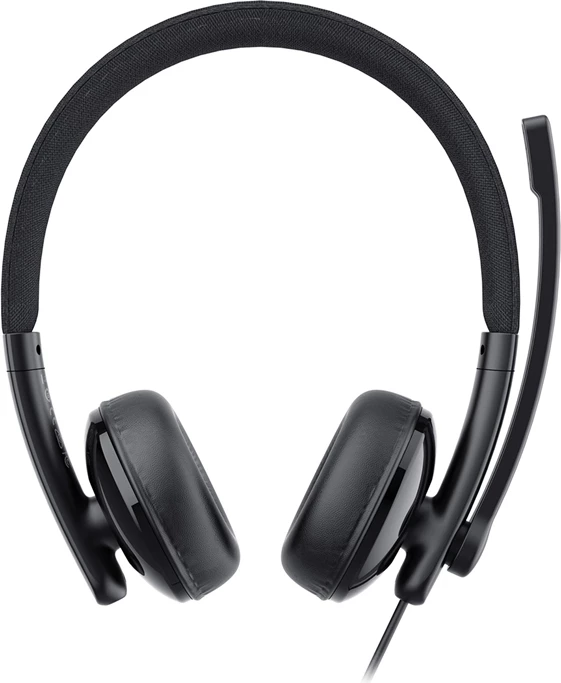Kufje me mikrofon EMEET GeniusCall HS50 (E2008) over-ear, USB-A/USB-C, me adapter USB-C në USB-A, të zeza