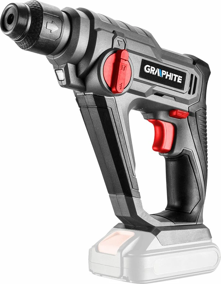 Çekiç shpues me bateri Graphite 58G009 18 V SDS-Plus 0.8 J (pa bateri, pa karikues)