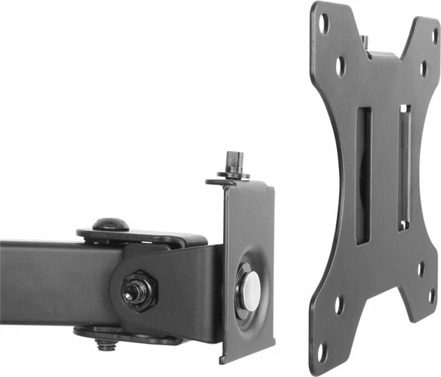 Mbajtës tavoline për dy monitorë Neomounts FPMA-D550DDBLACK, 10-32", i zi
