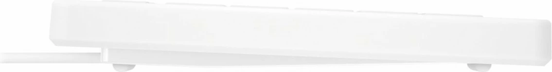 Tastierë Cherry AK-C8112, Full-size, Wired, USB, Scissor key switch, QWERTZ, Bardhë