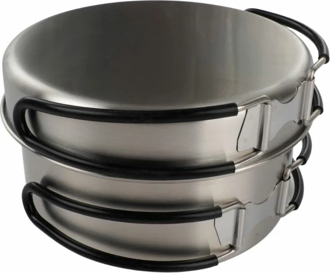 Set enësh për kamping Campingaz Trekking Kit 2197185, çelik inox