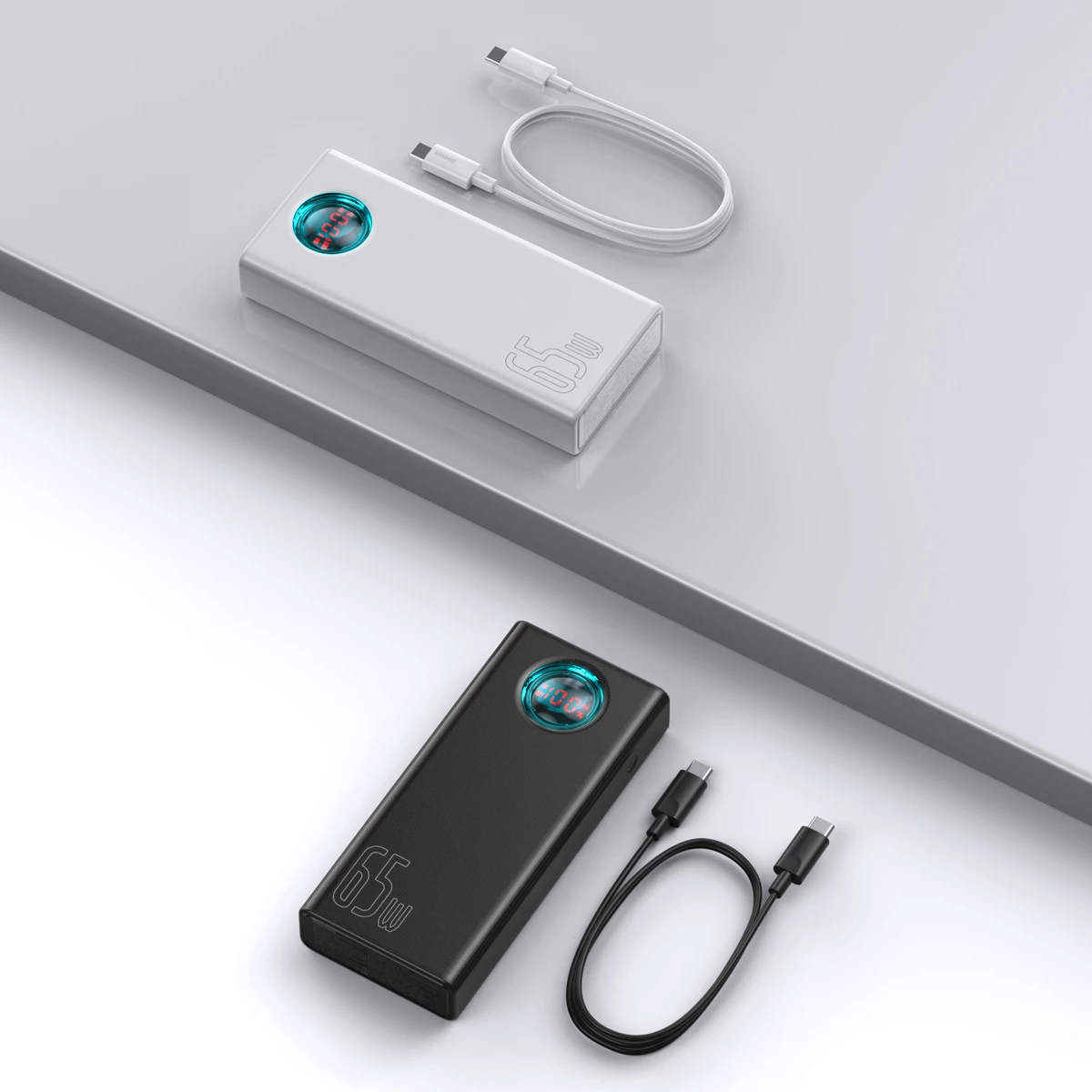 Powerbank Baseus Amblight 30000mAh 65W, i zi