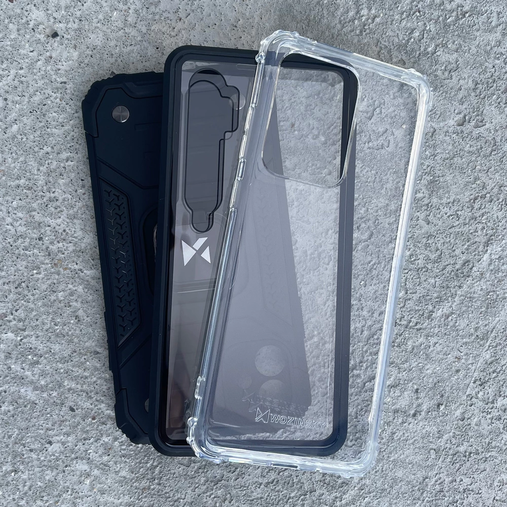 Mbështjellës Wozinsky Anti Shock për Samsung Galaxy A72, transparent
