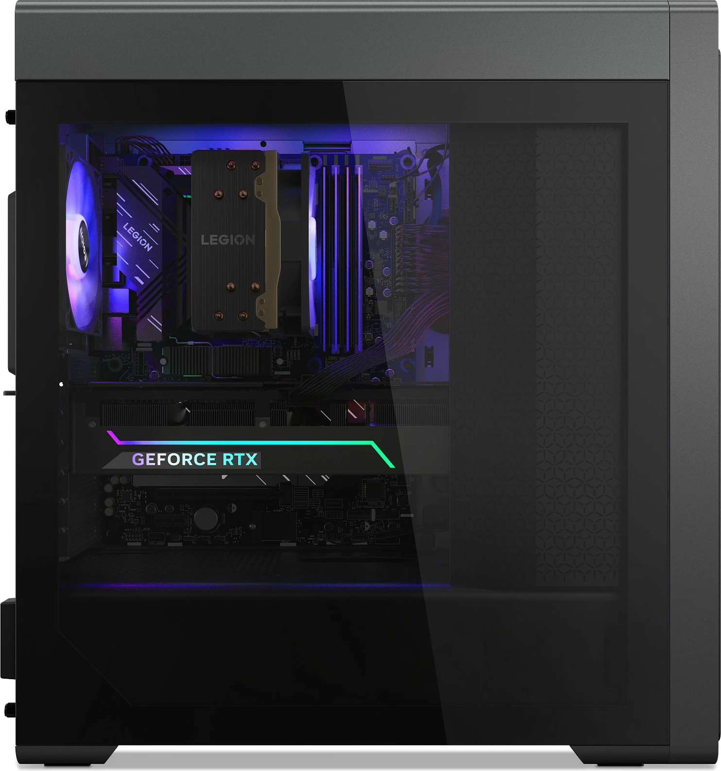 Kompjuter desktop Lenovo Legion T7 34IAS10, Core Ultra 7 265KF, 32GB RAM, 1TB SSD, GeForce RTX 5080 16GB, Windows 11 Home, Storm Grey