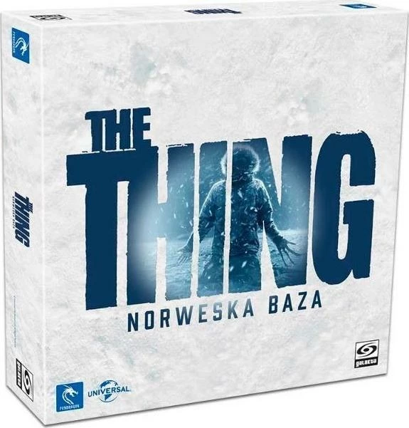 Zgjerim lojë tavoline Galakta The Thing: Norwegian Base (Norweska Baza), 1-8 lojtarë, 90 min, 14+, version polonisht