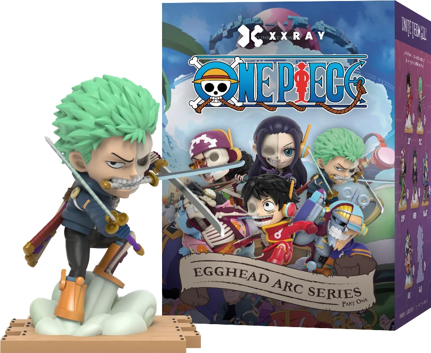Figurinë Mighty Jaxx XXRAY One Piece Egghead Arc Series 1, random (blind box)