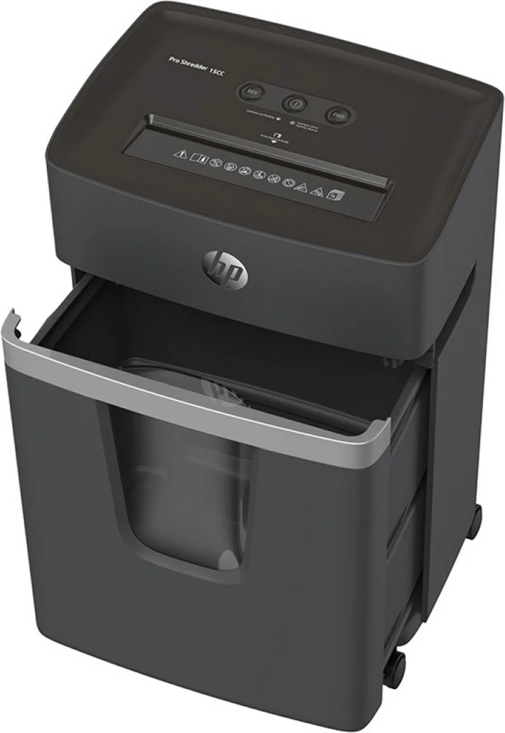 Grirës letre HP PRO SHREDDER 15CC, e zezë