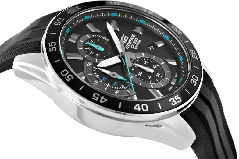 Orë dore për meshkuj CASIO, e zezë