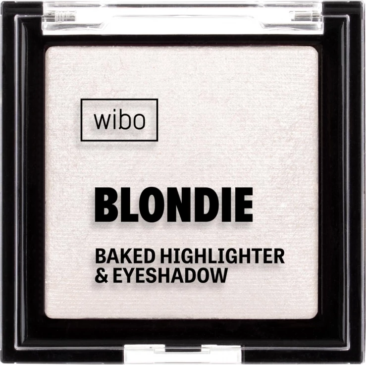 Highlighter dhe hije për sy për femra Wibo Blondie Baked Highlighter & Eyeshadow, 1.4g, nr.1
