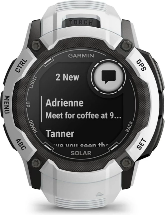 Smartwatch Garmin Instinct 2X Solar, 50mm, GPS, Bardhë