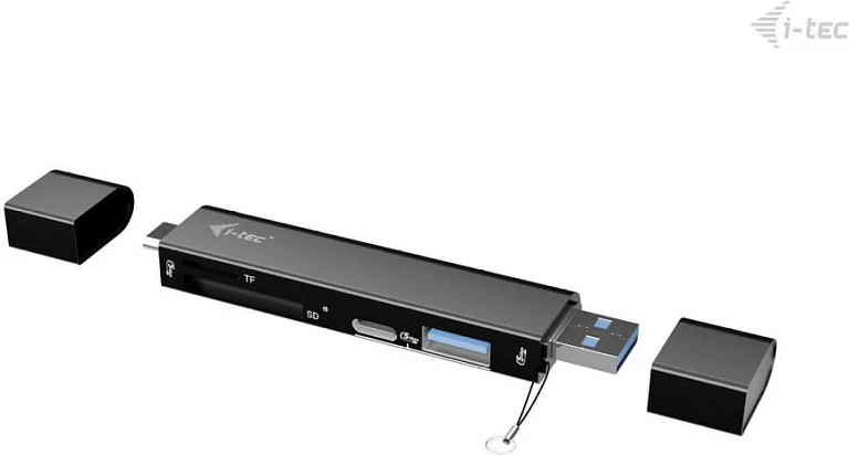 Dongle I-Tec USB-C/USB-A, lexues SD/TF, USB-A + USB-C, i zi