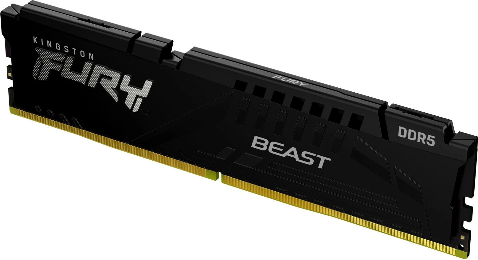 RAM Memorje Kingston FURY Beast DDR5, 64GB (2x32GB), 6000MHz, CL30, e zezë
