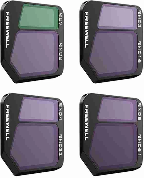 Set filtra Split ND Freewell për DJI Mavic 3, 4 copë