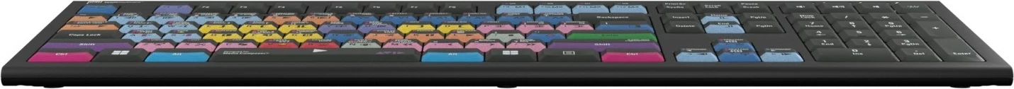 Tastierë LogicKeyboard Astra 2 Pro UK për Avid Media Composer, PC