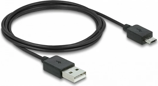 Adapter DeLOCK HDMI-A në DisplayPort 8K, HDR10, DP 1.4, 0.18 m, i zi