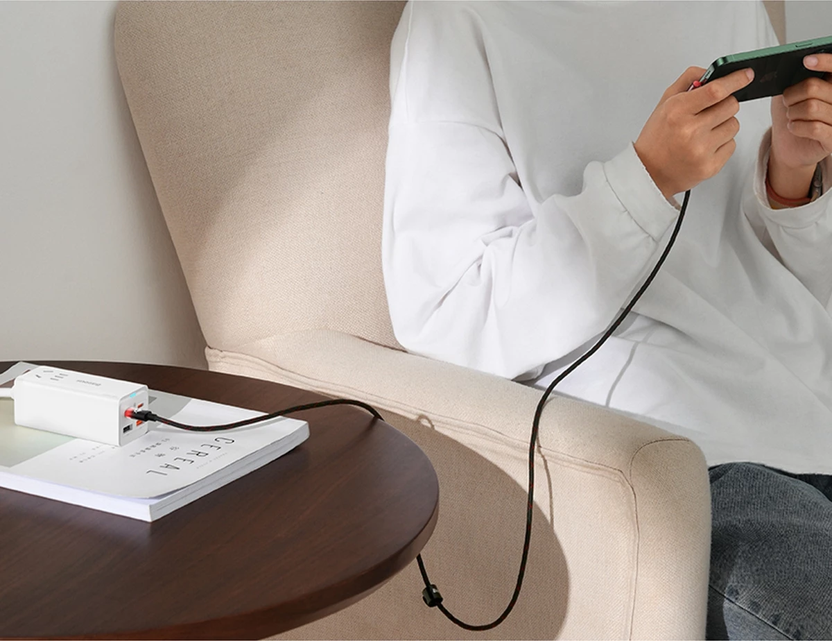 Kabllo Baseus MVP 2, USB-C në Lightning, 1m, 20W, Kuqe