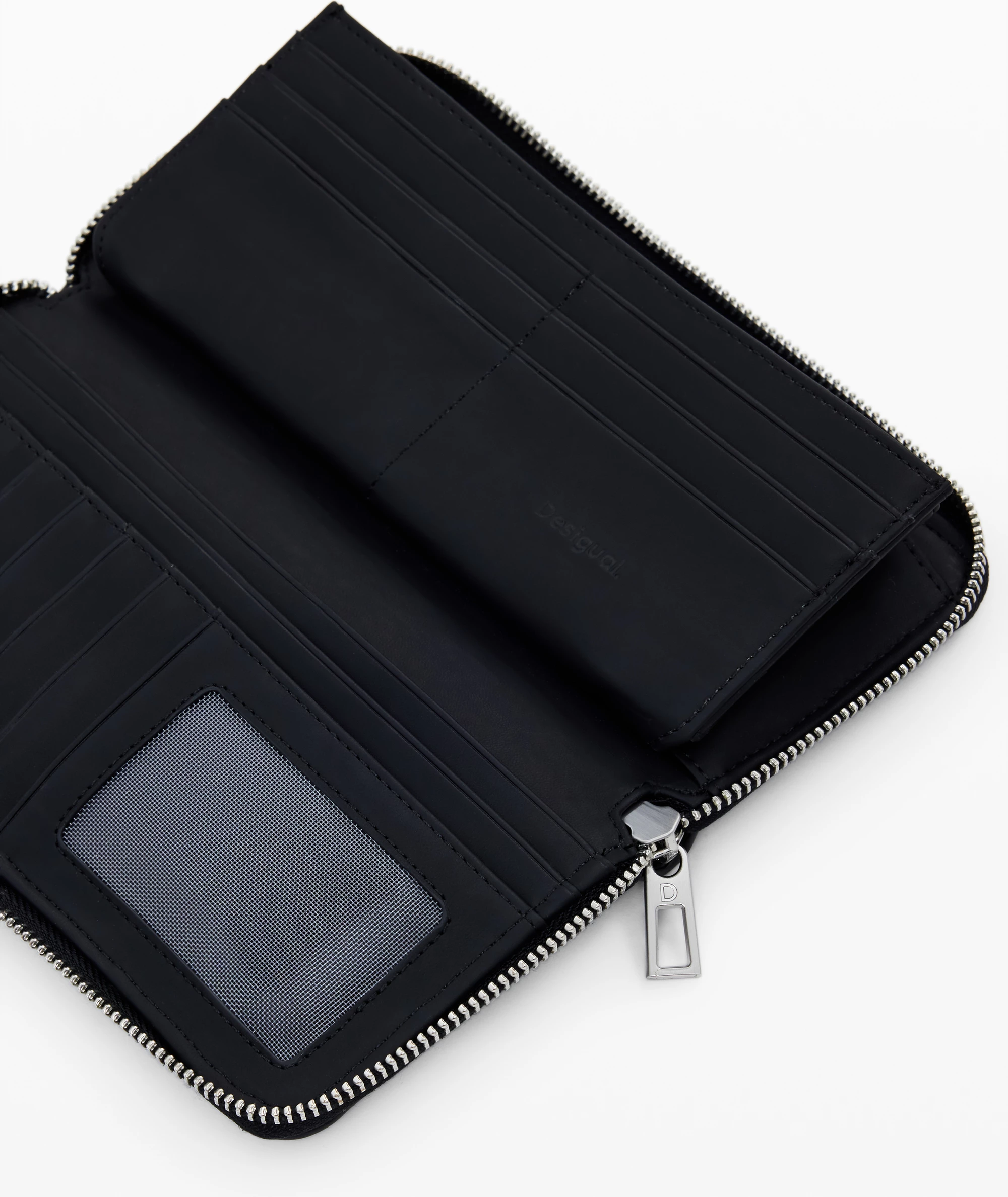 Portofol DESIGUAL FIBONACCI FIONA femra, e zezë