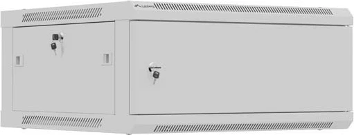 Kasë rack LANBERG 19" 4U, 600x600mm, varëse, metal, gri