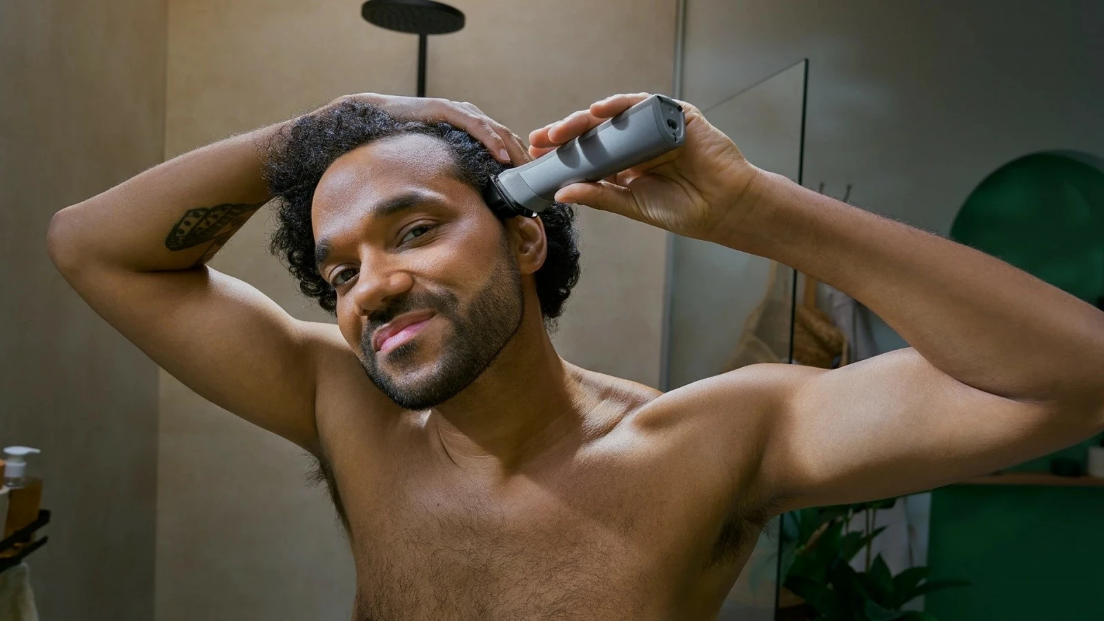 Trymer multifunksional Philips MG5921/15 5000 10‑në‑1, 120 min, Wet & Dry, tehe vetë-mprehëse, gri