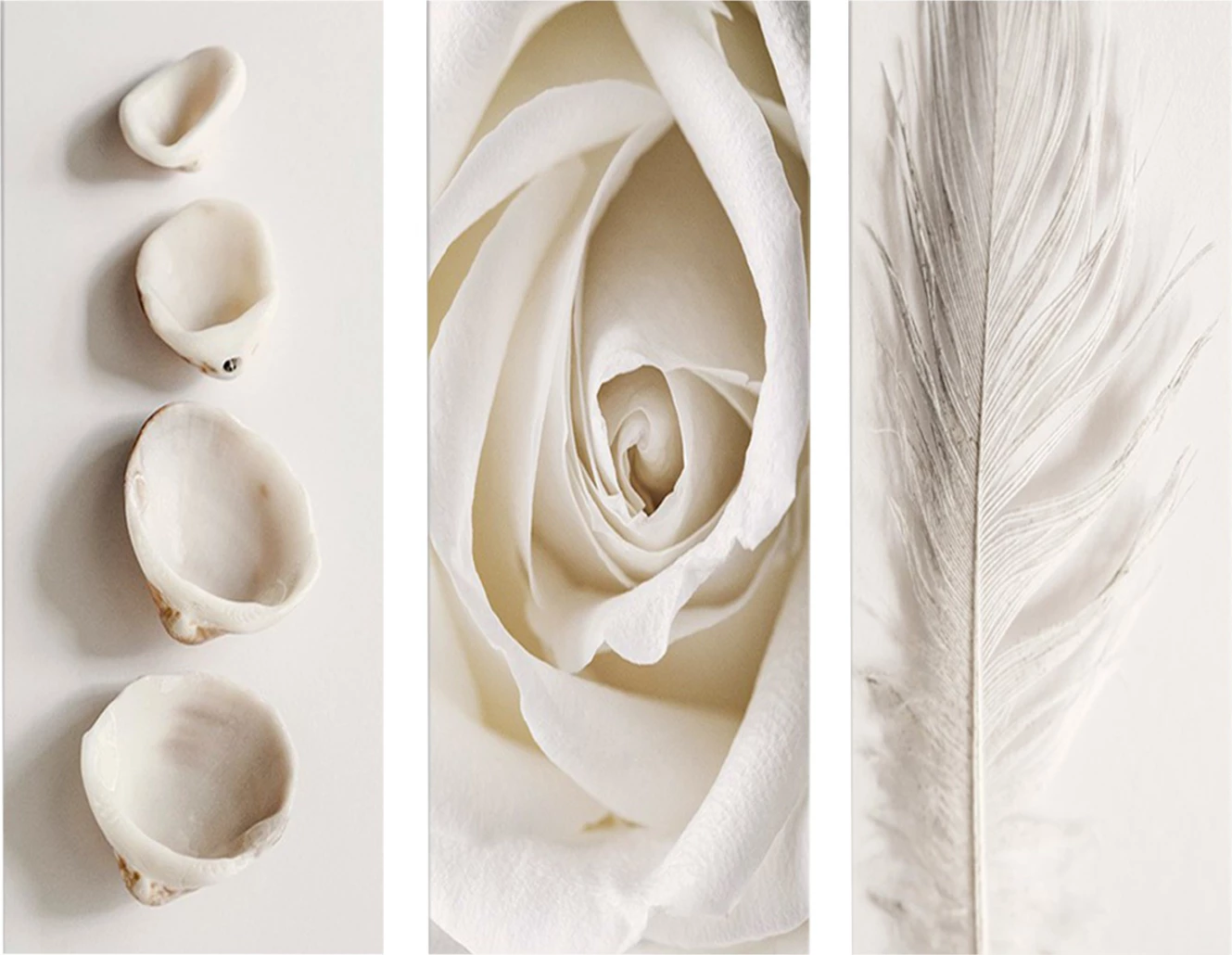 Kanavacë tre pjesë MDF elemente natyrore FH7204.05 60x0,3x50 cm