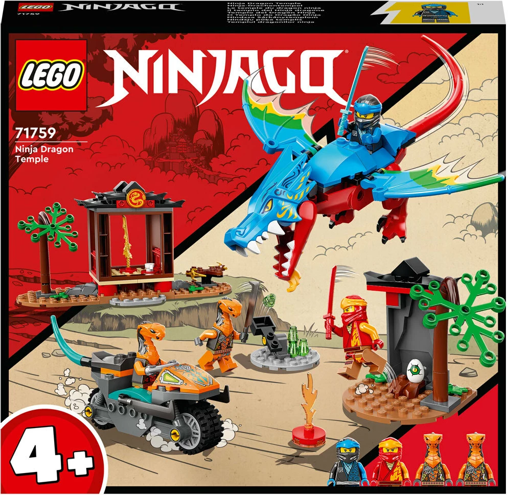 LEGO NINJAGO Ninja Dragon Temple 71759