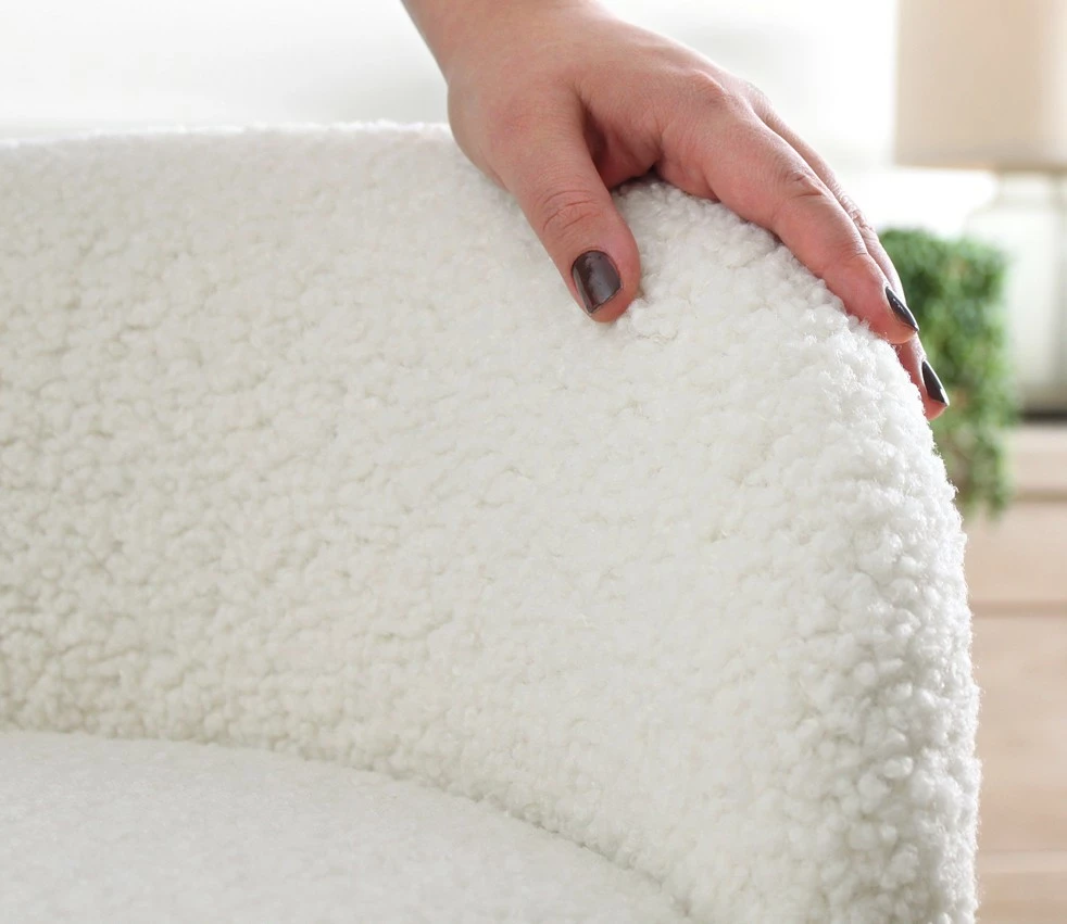 Puf Atelier del Sofa, Rufmee, ngjyrë e bardhë